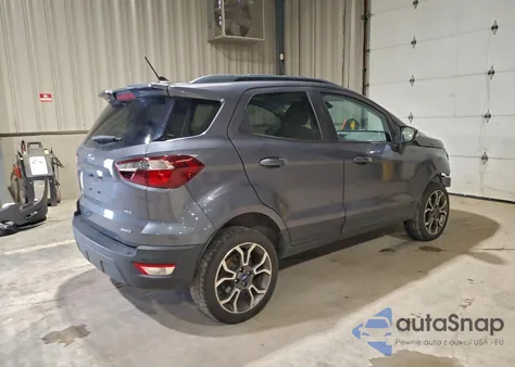 2020 Ford Ecosport Ses из США, поврежденный, VIN MAJ6S3JL1LC353967